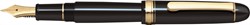 Platinum #3776 Vulpen Century gold trim Black in Black B