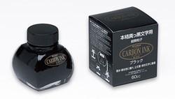 Platinum Carbon Vulpen bottle ink 60cc Black