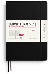 LEUCHTTURM1917 Week Planner Composition (B5) 2027 Black