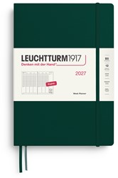 LEUCHTTURM1917 Week Planner Composition (B5) 2027 Forest Green