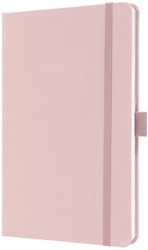 Sigel !Notitieboek Jolie Feel A5 SOFT PINK lijn 80gr HC