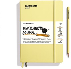 LEUCHTTURM1917  Sketchnote Journal Medium (A5) 120gr paper Vanilla English