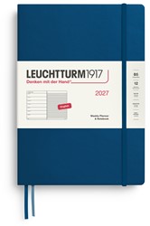 LEUCHTTURM1917 Weekly Planner & Notebook Composition (B5) 2027 Indigo
